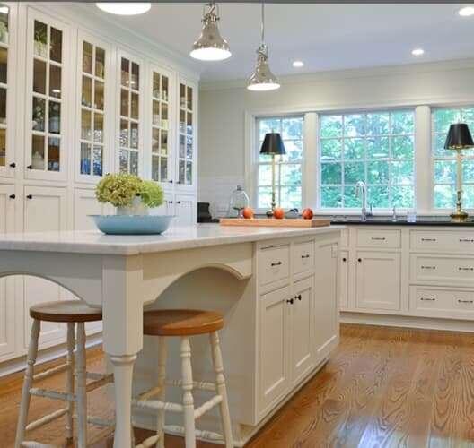 Modern Farmhouse Custom Cabinets Cleveland